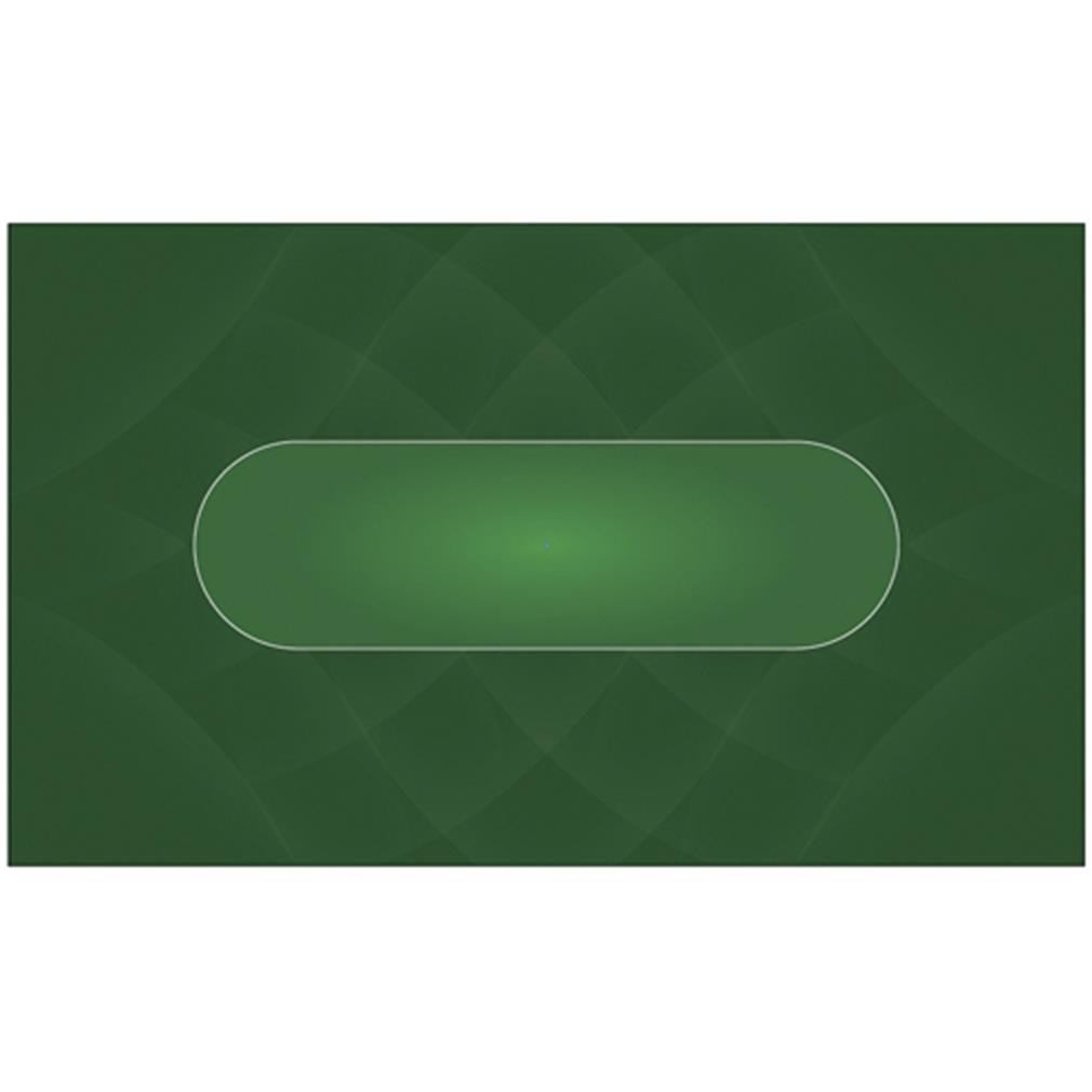 Brybelly Sublimation Poker Table Felt for Casino Quality Tables, Green