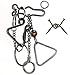 YANKEE INGENUITY _ Tavern Puzzles Heavy Metal Disentanglement-Style Brain Teaser _BONUS Twisted Nails Puzzle _ Bundled Items