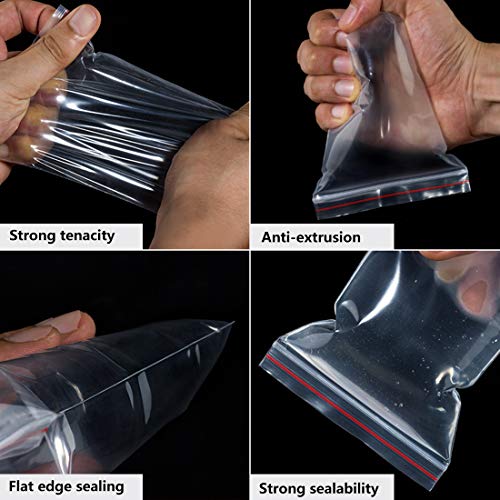 2 Plastic+Assorted+Resealable+Ziplock+Storage