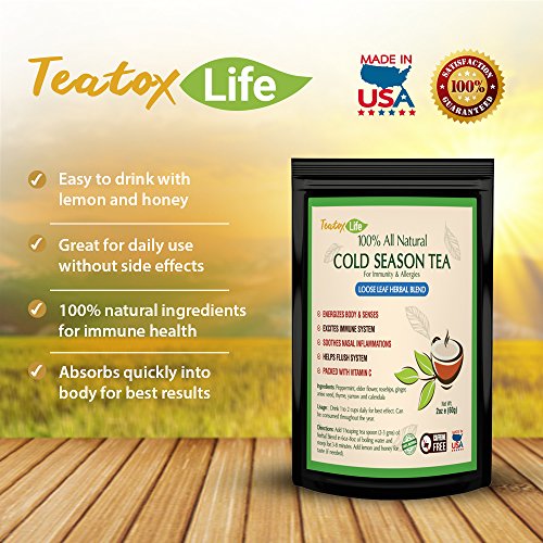 Elderberry Flower Tea with Calendula, Yarrow, Rosehip, Thyme