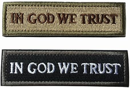 in GOD We Trust - Tactical Morale Patch (Bundle 2 Pieces)