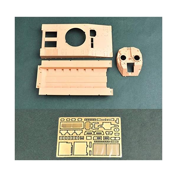 XHH Panzer Militär Panzer Panzer Puzzle Modell Kits, 1/35 Maßstab WWII schwedischen CV90-40Tank Puzzle Modell… – Bild 5