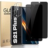 [2+2 Pack] Galaxy S21 Plus Privacy Screen Protector