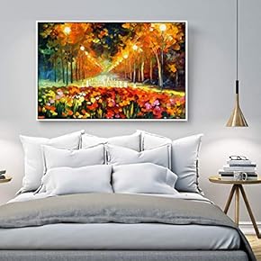 Floating Framed Canvas Wall Art for Living Room, Bedroom Scenery Canvas Prints for Home Decoration Ready to Hang - 16x24 inches