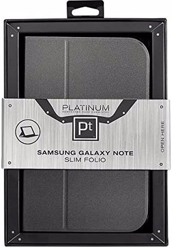 Platinum - Slim Stand Case for Samsung Galaxy Note 8.0 - Gray Pt-sgn8s2g