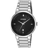 Citizen Quartz Mens Watch, Stainless Steel, Classic