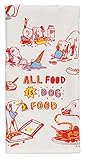 Blue Q All Food Is Dogfood Dishtowel