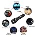 COSOOS LED Flashlight with Holster, Bright Tactical Flashlight High Lumen, Zoomable 5-Mode Portable Waterproof Flash Light for Emergency, Hiking, Outdoor Camping Gear Accessories, No AAA Battery