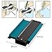 BEST NEW 5 Inch Contour Gauge Duplicator, Woodworking Shape Tracing Template Measuring Tool, Plastic Profile Copy Gauge Ruled - Profile Jig Guide-Circular Frame Profile Gauge Tool