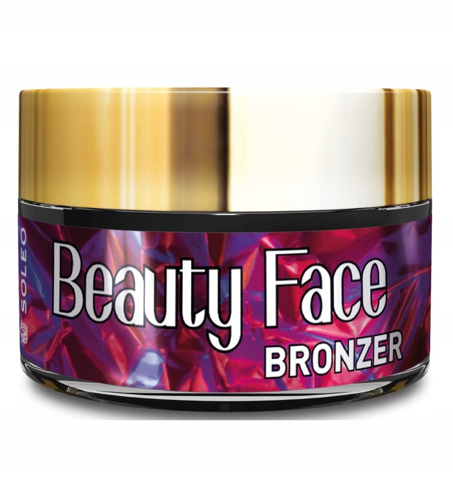Soleo Beauty Face Bronzer with Collagen Tanning Lotion 15ml pot