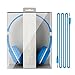 Kids Headphones, Comfortable and Adjustable Wired Over Ear Headphones with Volume Limiting for Boys and Girls-Blue