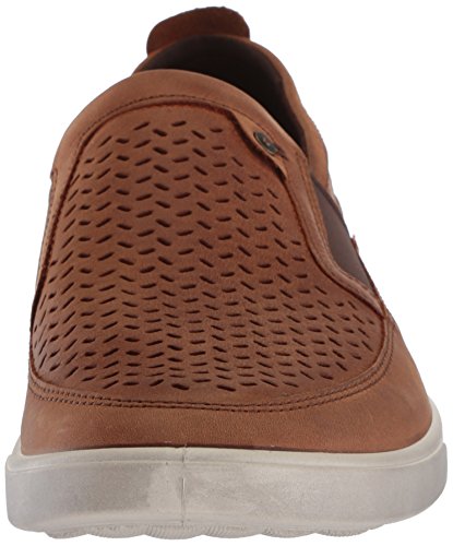 ecco men's collin perforated slip on fashion sneaker