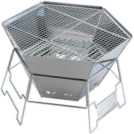 キャプテンスタッグ バーベキューコンロ 焚火台