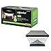 EZSolar QTP7-R2-BK-4 Solar Powered Led Black Metal Post Cap Light (4-Pack)