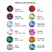 Loving Family Set of 12 Swarovski Crystals 5mm forthe Mother's Heart Locket