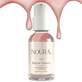 Pro-Repair Serum by Noura Cosmetics - Rose Scented - Ultimate Skin Repair &amp; Hydration - Reduces Fine Lines, Wrinkles &ndash; Boosts Firmness, Elasticity for Glowing Skin (Hyaluronic Acid &amp; Chamomile), 1oz