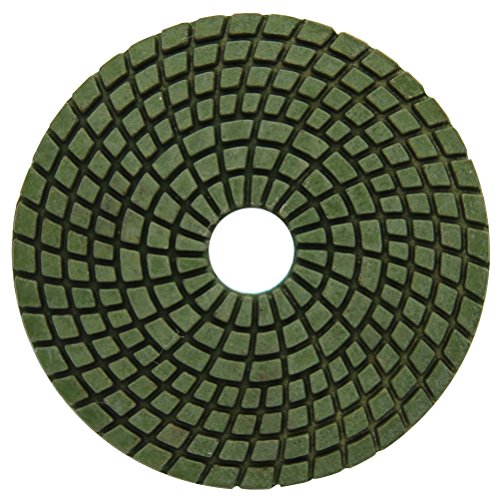 Easy Light Diamond Wet Polishing Pads Sanding Grinding Discs Tools 4 Inch Grit 50#-3000# (7 Pcs Set) for Granite Marble Stone