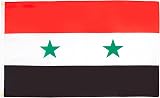 AZ FLAG Syria Flag 2x3 ft 100D Polyester with 2 Brass Eyelets Fade Resistant