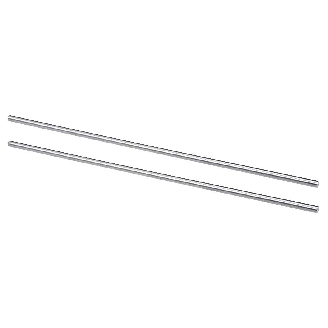 sourcing map Round Steel Rod, 4mm HSS Lathe Bar Stock Tool 200mm Long