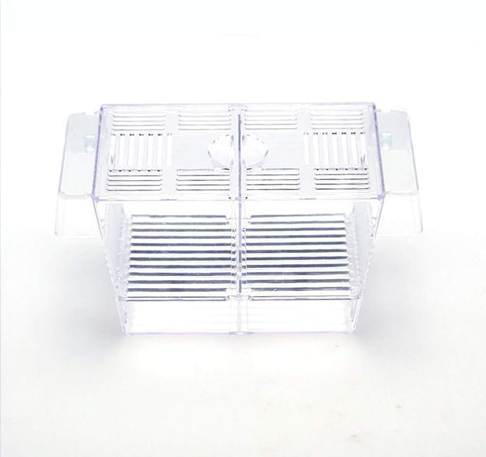 Potelin Durability Hatching box Fish High transparency Multifunctional hatcher Isolation, breeding, feeding small fish species Bucket fish, guppy, spawning box Comfortable and Environmentally