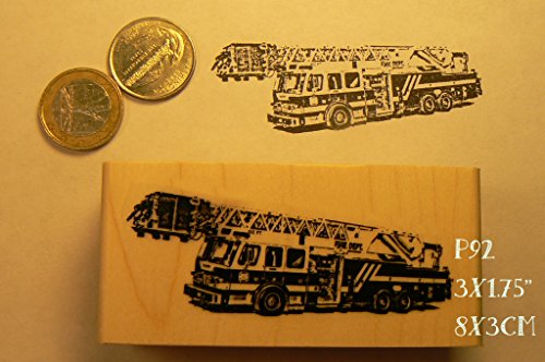 P92 Firetruck rubber stamp