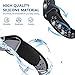 Lintelek Silicone Replacement Bands Compatible with Fitbit Versa, Eco-Friendly Wristband,Breathable Soft Bands, Washable Straps for 5.5-8.7 Inches Wrist, Quick Drying (Small, Black Grey)
