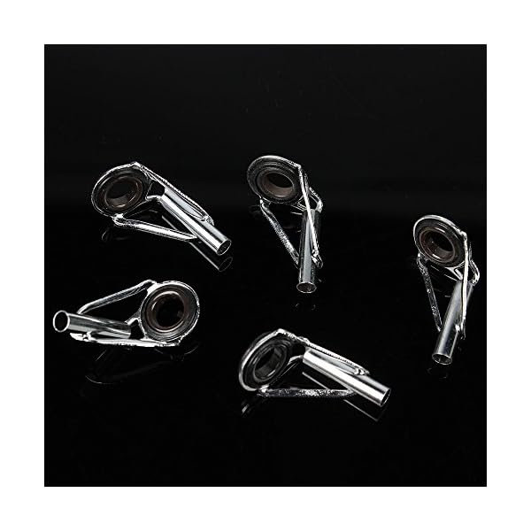 Goture-Saltwater-Fishing-Rod-Tip-Stainless-Steel-Guides-Rings-Repair-Kit-DIY-Variety-of-Sizes-Spinning-Pole-Accessories
