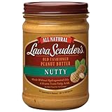 Laura Scudder's Old Fashioned Nutty Peanut Butter, 16 oz (Pack of 2)