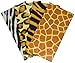 24 Zoo Animal Print Paper Goody Bags
