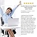 100% PU Memory Foam - Lumbar Pillow - Lumbar Support - Back Pillow by KWNZ Lumbar – Ergonomic Design for Back Pain Relief & Support, Corrects Posture, Reduce Pressure to Lumbar Spine Car, Home, Office