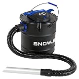 Snow Joe ASHJ202E 5 Amp 4.8 Gallon Ash Vacuum, Black