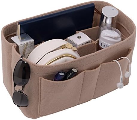 Felt Insert Bag Organizer Purse Organizer, Handbag Bag in Bag for Speedy Neverful Longchamp, 3 Sizes