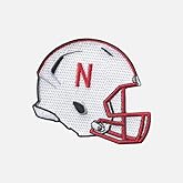 Nebraska Helmet (V elcro Patch - NOT Iron On) (License Reseller) - by HEDiGEAR