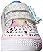 Skechers Kids Twinkle Toes Shuffles Sweet Steps Light-Up Sneaker,Pink/Multi,10 M US Toddler
