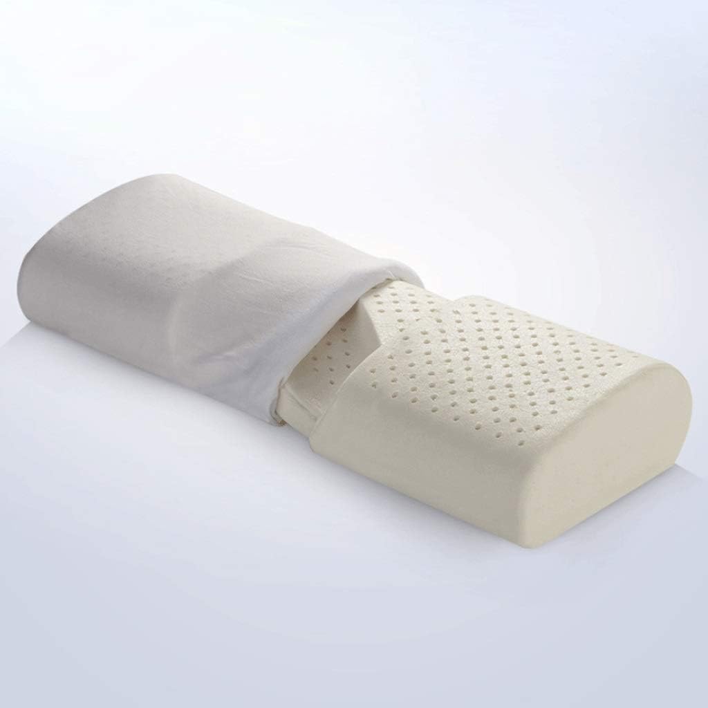 POHLOOW Bedding Ultra Soft Body Pillows Long Side Sleeper Pillows 100% Cotton Cover with Soft Polyester Filling Slow Rebound Space Memory Cotton Pillow (Size : 56×20×10CM)