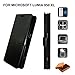 OZBO Black Faux Leather - Wallet Cell Phone Protective Cases - For Microsoft Lumia 950 xl Case - With Card Slots - And Kickstand