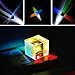 4pcs Cube Prism Optical RGB Combiner Splitter Physics Science Lab Teaching Instrument