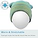 Qshell Bluetooth Beanie Hat Washable Music Cap with Wireless Stereo Headphone Earphone Speakers Mic Hands Free for Outdoor Sports Skiing Skating Camping,Christmas Gifts- Green