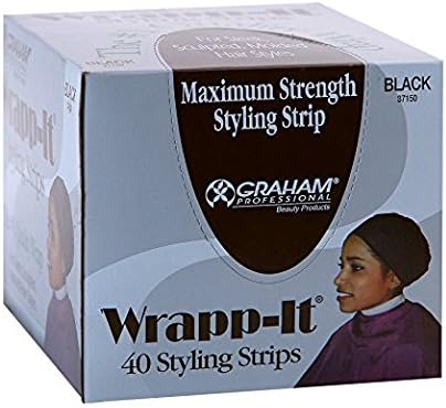 Wrapp-It Black Styling Strips