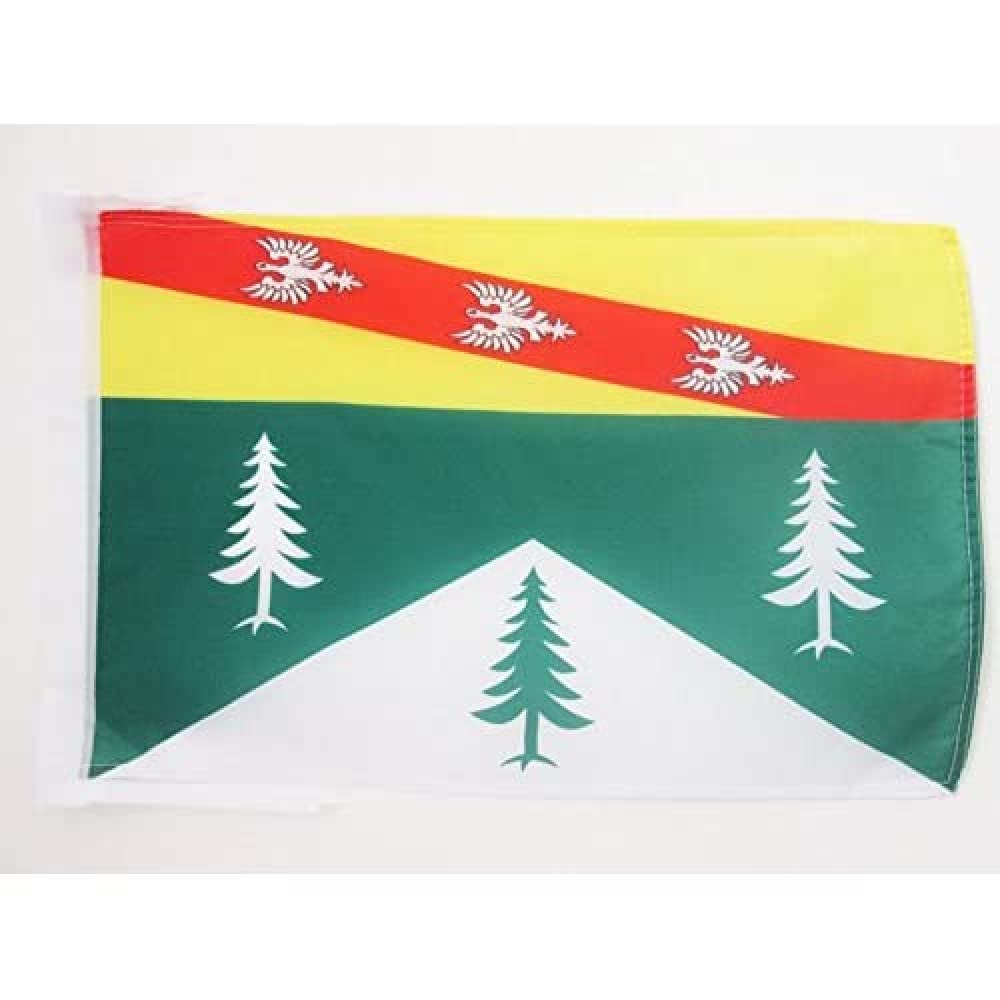 AZ FLAG - French Department of Vosges Flag - 18'' x 12'' - 100% Polyester France Small Banner with Two Cords - Fade Resistant - Vivid Colors - 18x12 in - 45x30 Cm — image 1