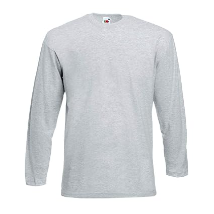 Fruit of the Loom - Langarmshirt 'Valueweight Longsleeve T'