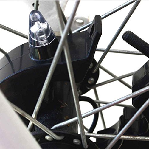 Egal Mountain Bike Light Bicycle Lights Cycling Wheel Lamp Waterproof Bicycle Hub Front Rear Wheel LED Warning Light blue light