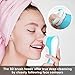 Electric Facial Brush, 3D Vibrating Sonic Waterproof Skin Exfoliating Cleansing System for Body and Face Deep Cleaning, Microdermabrasion Exfoliator with 3 Brush Heads