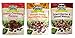 Salad Pizazz Salad Topping 3 Flavor Variety Bundle: (1) Pizazz Cherry Cranberry Pecano, (1) Pizazz Mango Honey Macadamia Delight, and (1) Pizazz Dried Cherries & Glazed Walnuts, 3.5-3.75 Oz Ea