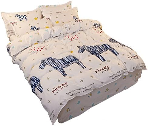 ALDORADO Single Size Bed Set Pillowcase Quilt Duvet Cover #17