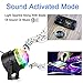 Party Lights,Disco Lights Sound Activated,Halloween Disco Ball Light,Stage Lights-Multi Colors Rotating Magic LED Strobe Lights for Xmas Parties,Room,Pool,Club,Home,Church,Karaoke,Wedding