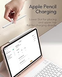 CHESONA iPad Pro 11 Case with Keyboard, iPad Air