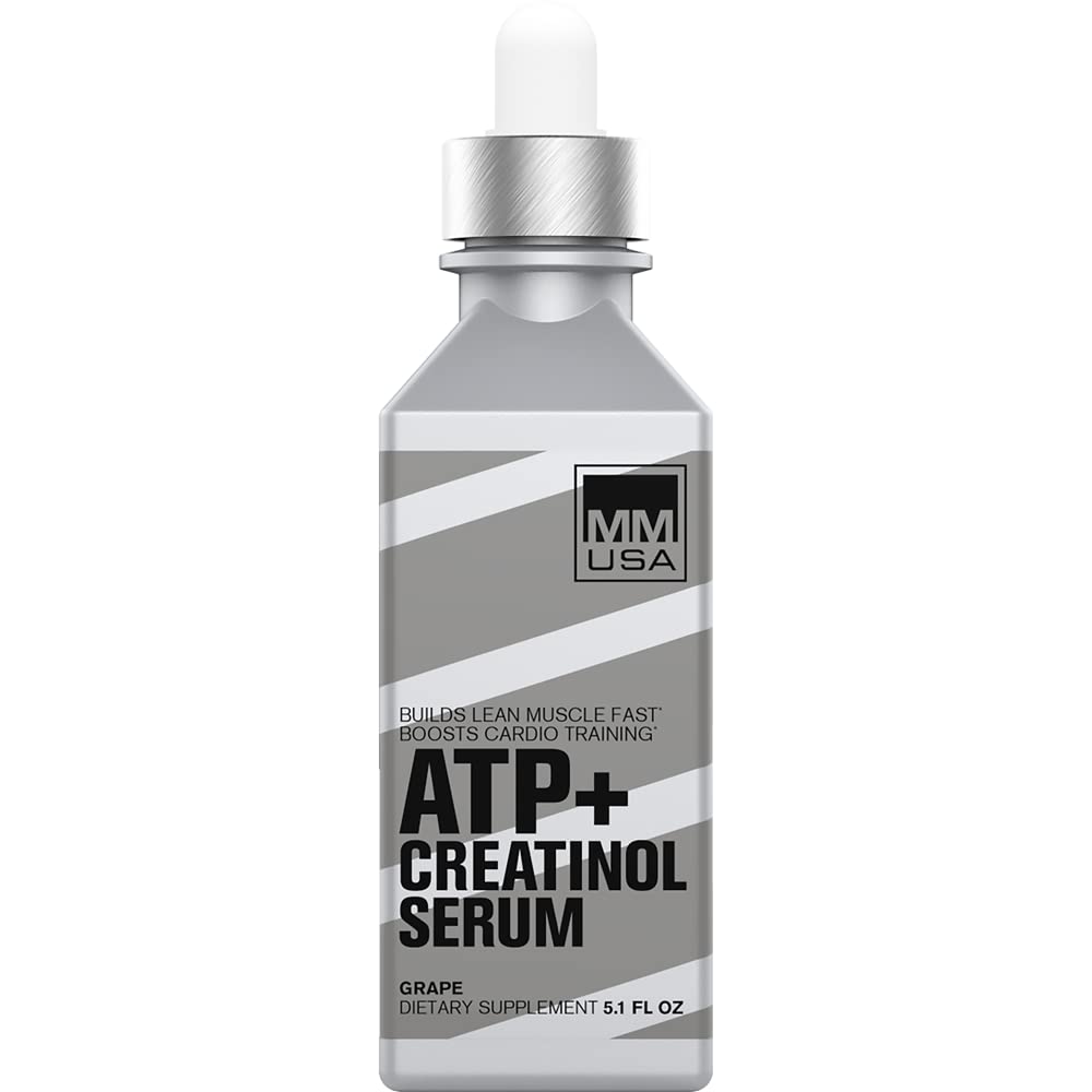 MMUSA ATP+: Men’s Creatine Serum. Maximize Workouts with Enhanced Energy. Boost Muscle, Strength & Recovery. Rich in Amino Acids & Vitamins. With Joint Support. Top Pre-Workout Solution. 5.1 Fl Oz