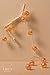 Ling's Moment Rose Gold Moroccan Lamp 10 LED Lights AA Battery Powered Boho Decor Glod String Lights for Wedding, Indoor, Bedroom, Curtain, Patio, Holiday, Party Decorations (Warm White)