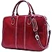 Floto Venezia Slim Red Briefcase Attache Lap-top Case